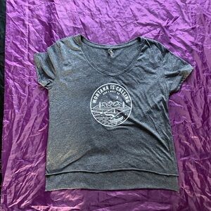 Heathered Charcoal Crewneck Tee